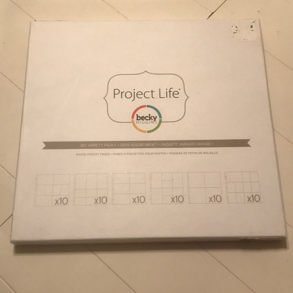 Project Life Big Variety Pack Photo Pocket Pages